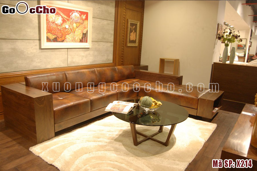 Sofa Gỗ Óc Chó