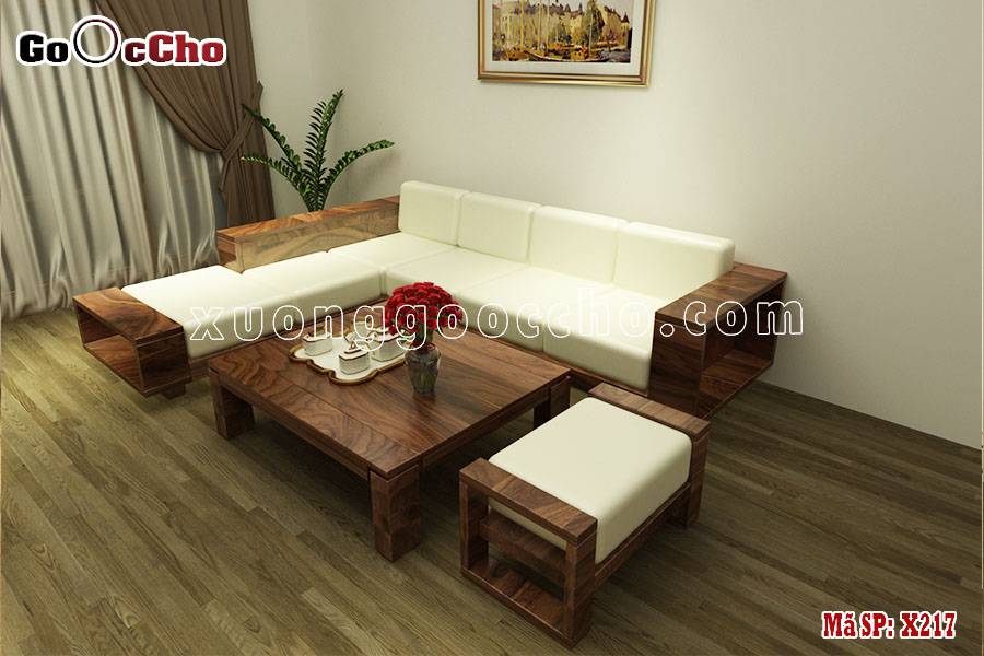 Sofa Gỗ Óc Chó