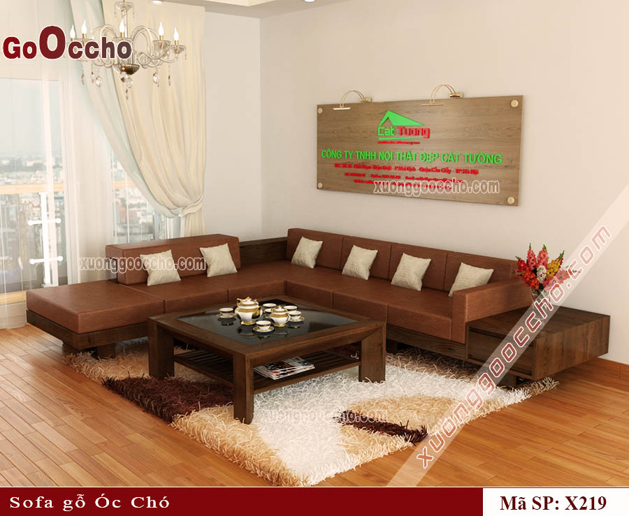 Sofa Gỗ Óc Chó