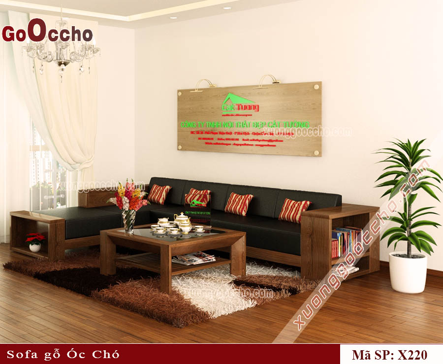 Sofa Gỗ Óc Chó