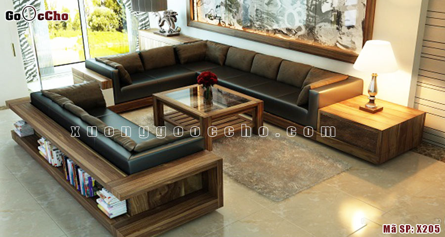 Sofa Gỗ Óc Chó