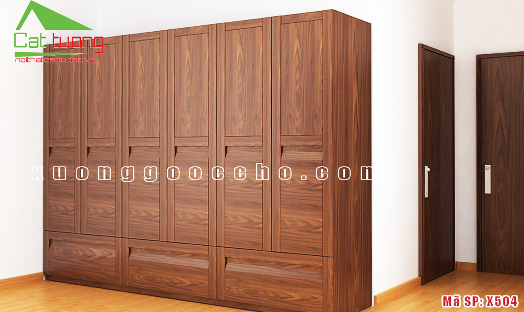 Tủ Quần Áo Gỗ Óc Chó