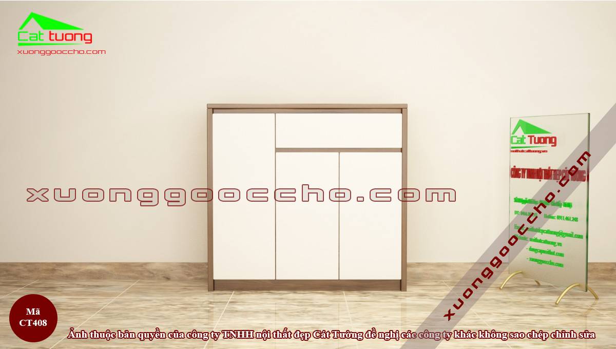 Tủ Giày Gỗ Óc Chó