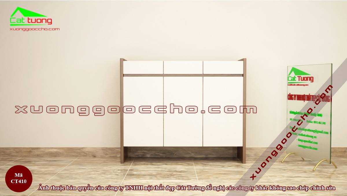 Tủ Giày Gỗ Óc Chó