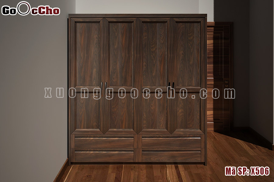 Tủ Quần Áo Gỗ Óc Chó