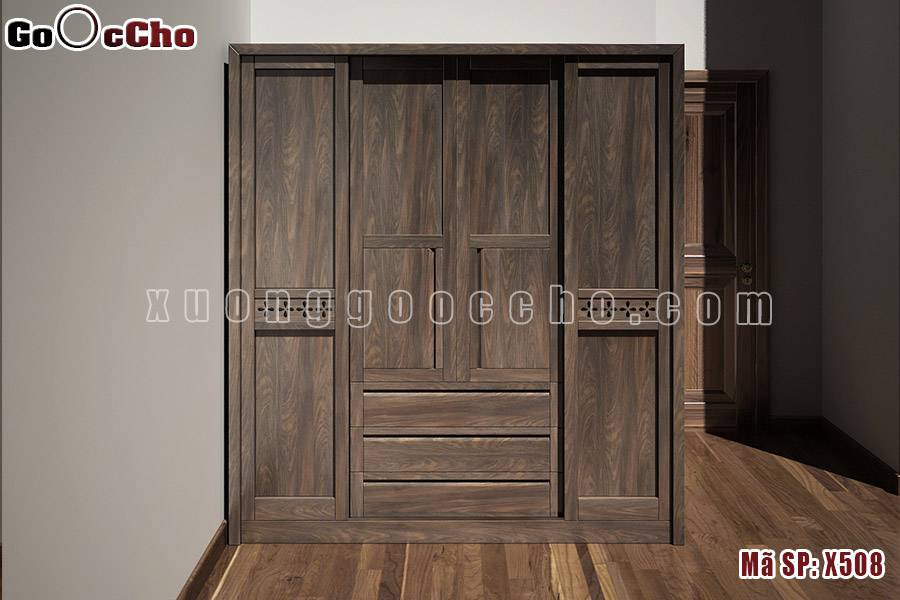 Tủ Quần Áo Gỗ Óc Chó