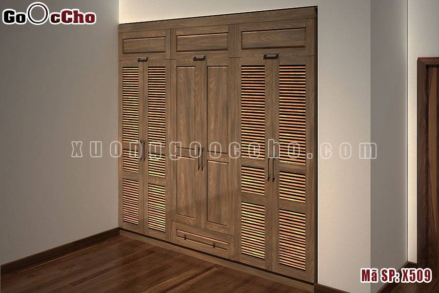 Tủ Quần Áo Gỗ Óc Chó
