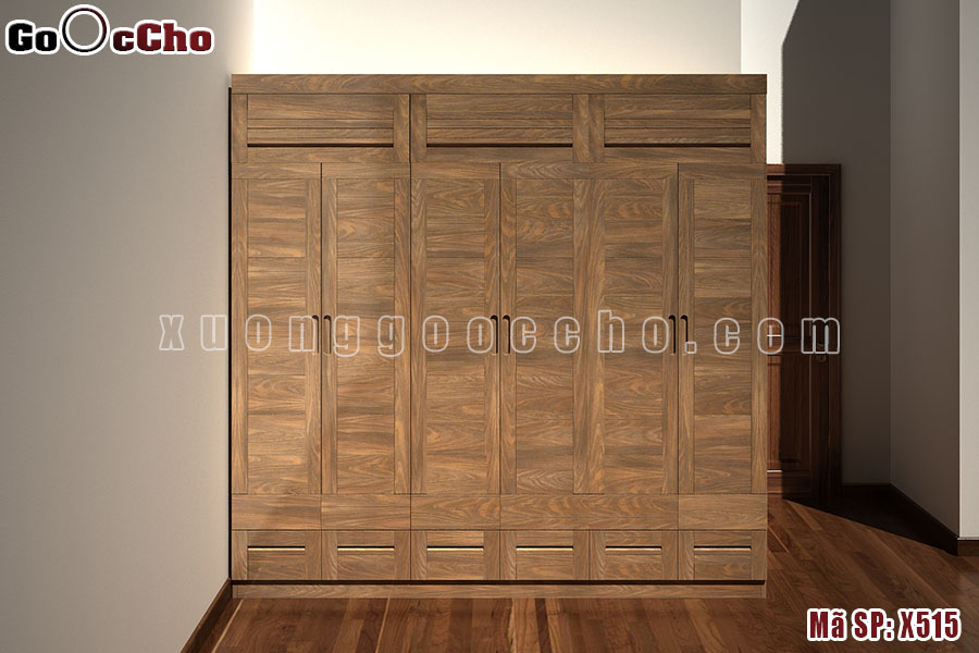 Tủ Quần Áo Gỗ Óc Chó