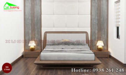 Giường ngủ gỗ óc chó CT643